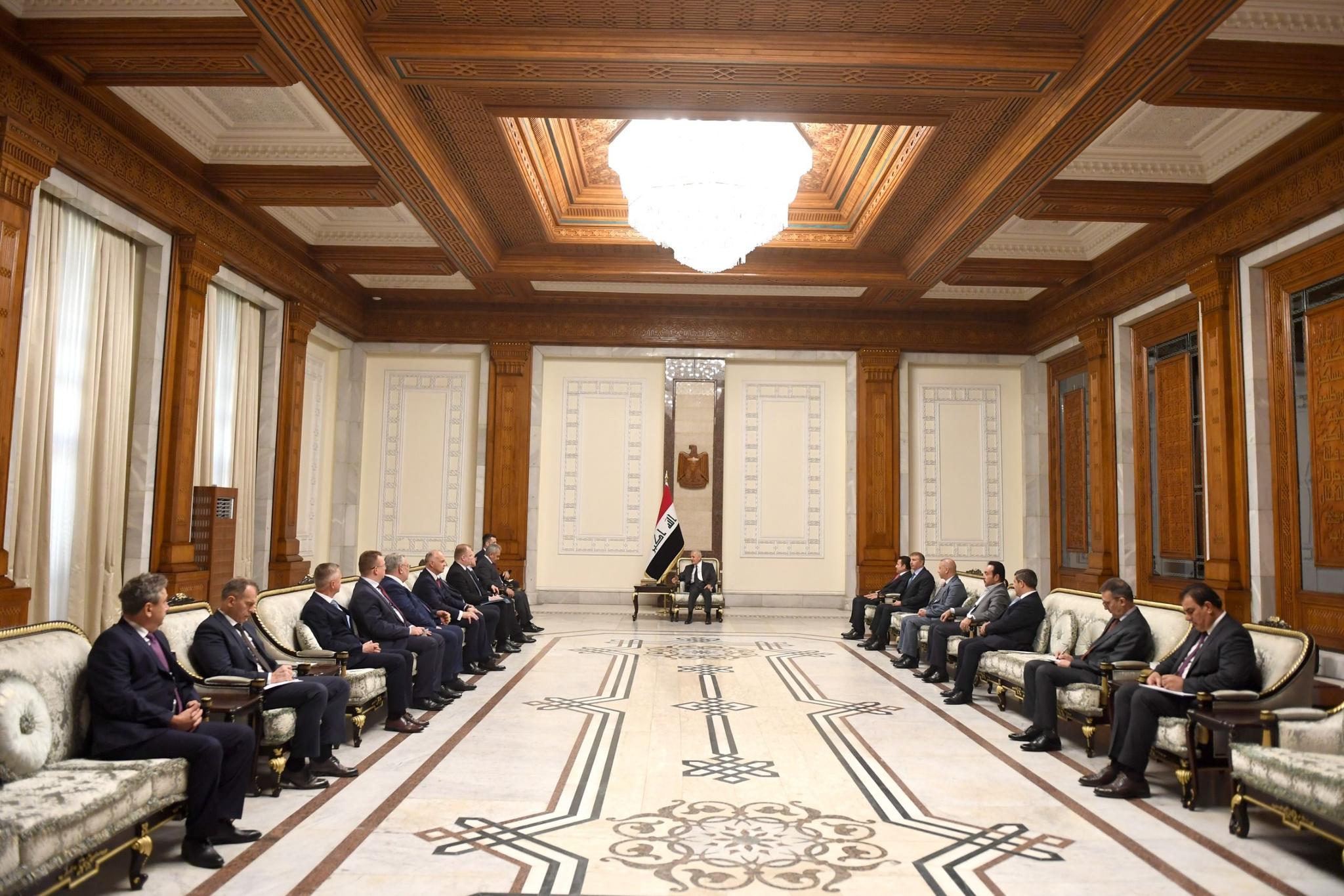 رئيس الجمهورية يستقبل أمين عام المجلس الأعلى للأمن القومي لروسيا الاتحادية