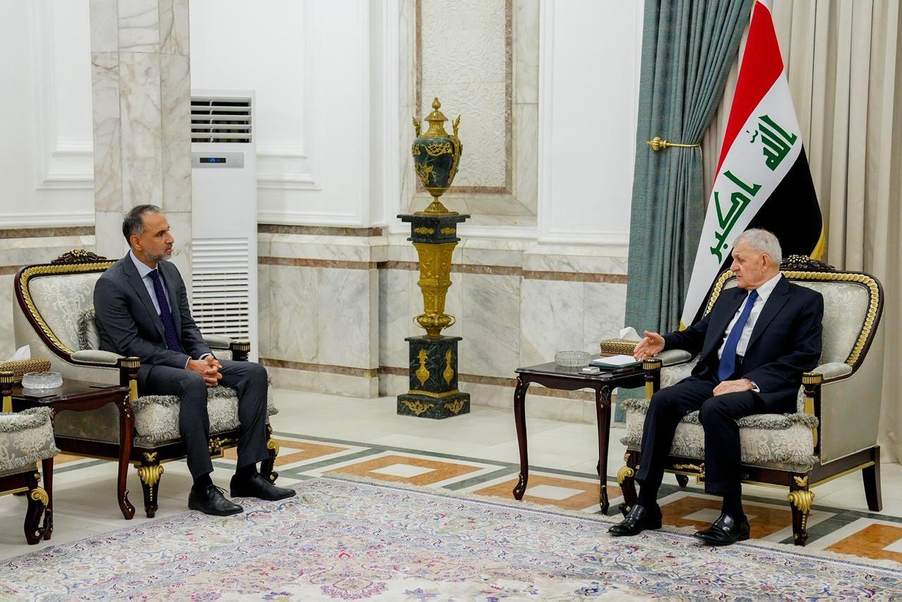 رئيس الجمهورية يؤكد أهمية الحرص على تعزيز العلاقات التاريخية مع المملكة المتحدة