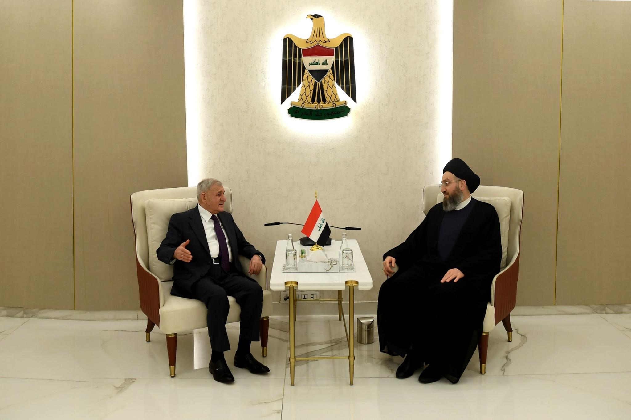 رئيس الجمهورية ورئيس تيار الحكمة يبحثان ملف الاستحقاقات الدستورية ومستجدات الأمن