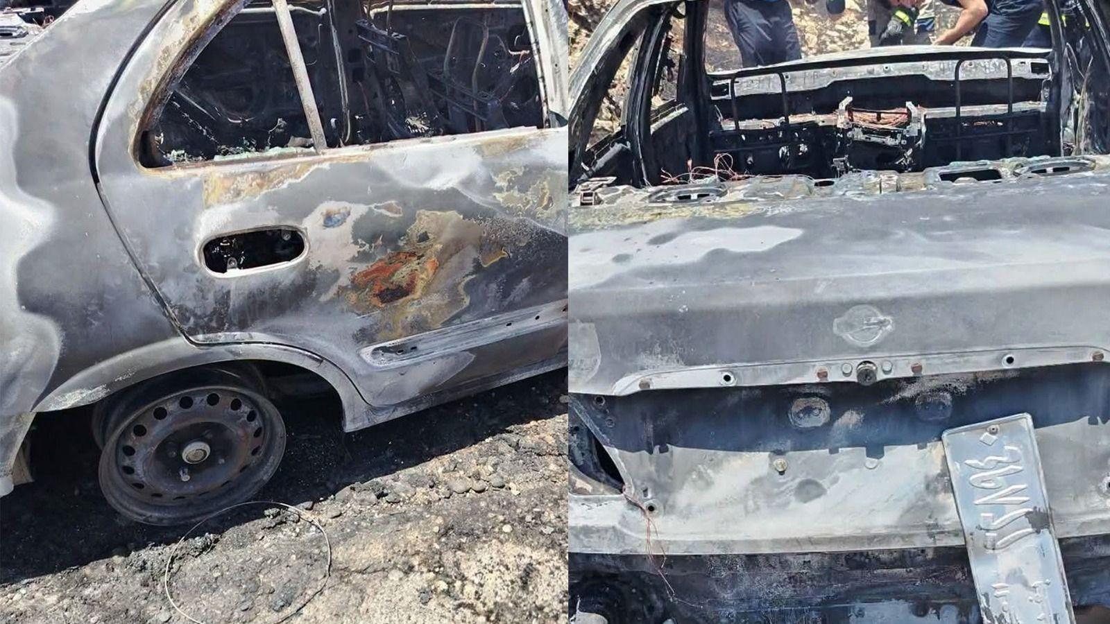 ئۆتۆمبێلێک لە چیای ماکۆک سووتا و کەسێک لە ناویدا گیانی لەدەستدا