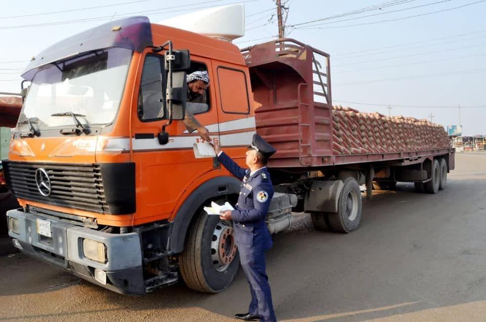 المرور تفرض غرامة 200 ألف دينار على المخالفين من سائقي عجلات الحمل