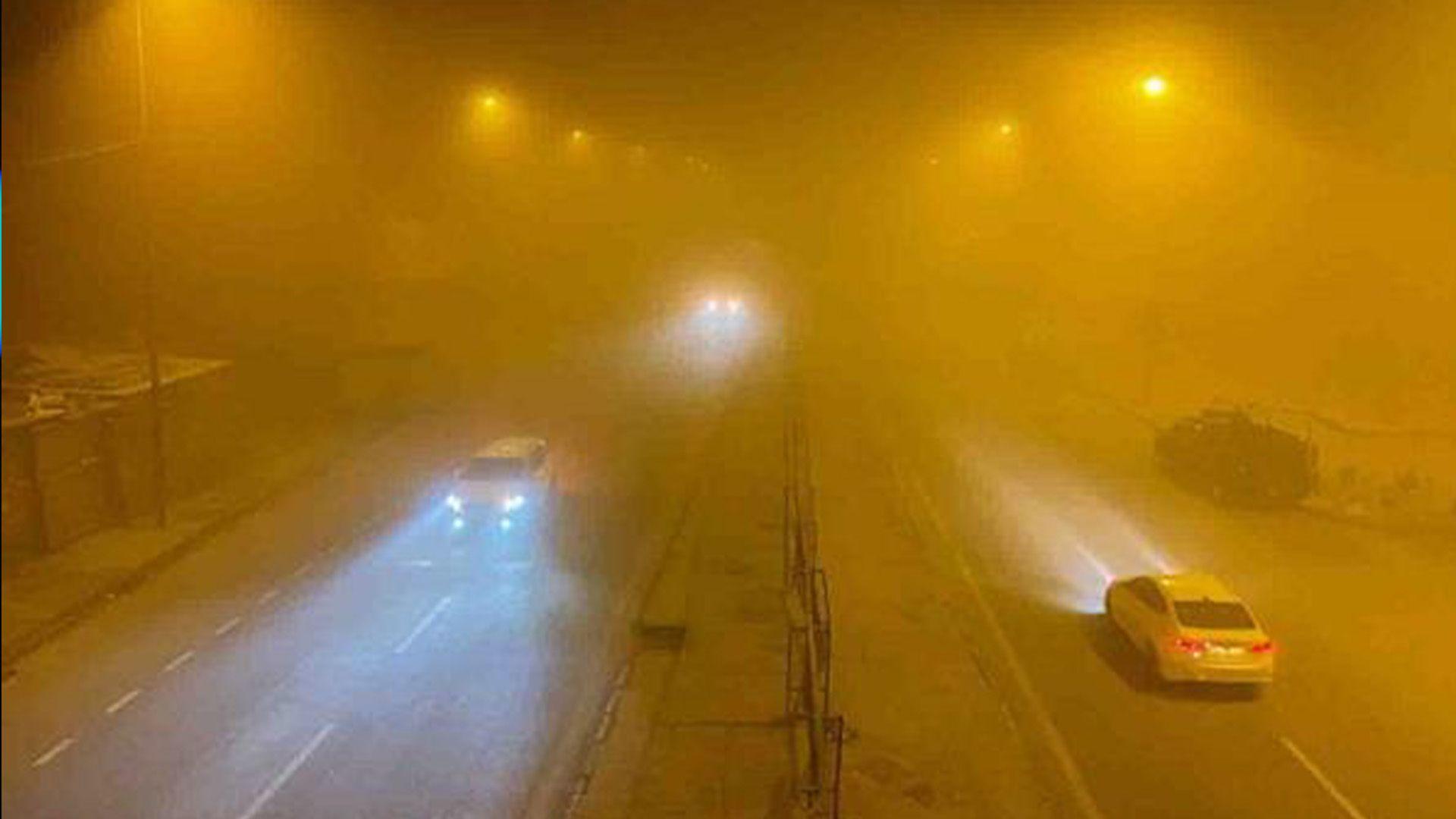 کەرکوک...بەهۆی خۆڵبارینەوە 39کەس توشی تەنگە نەفەسی بوون