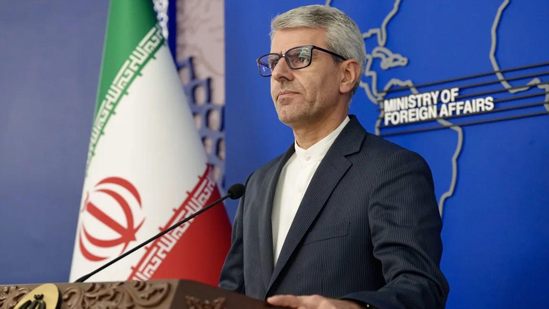 ئیسماعیل بەقائی: هیچ پلانێکمان نییە لەم بارودۆخەی ئێستادا گفتوگۆ لەگەڵ ئەمریکا دەستپێبکەینەوە