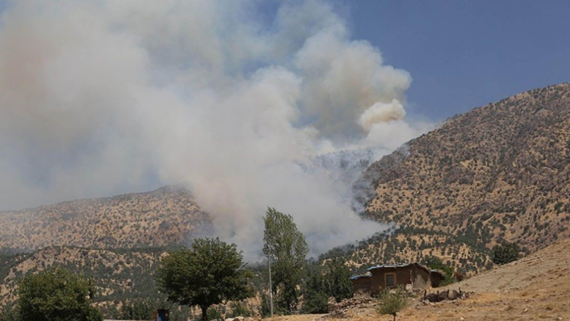 سوپای تورکیا خانوی هاووڵاتییەکی مەدەنییان لە گوندی مژێ لە قەزای ئامێدی بۆردوومانکرد