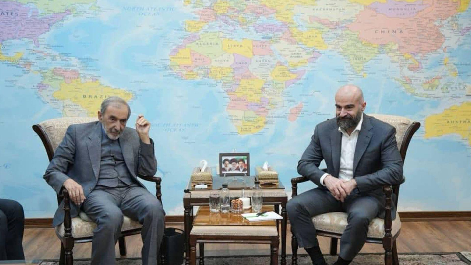 بافڵ جەلال تاڵەبانی و راوێژکاری باڵای رابەری باڵای ئێران کۆبوونەوە