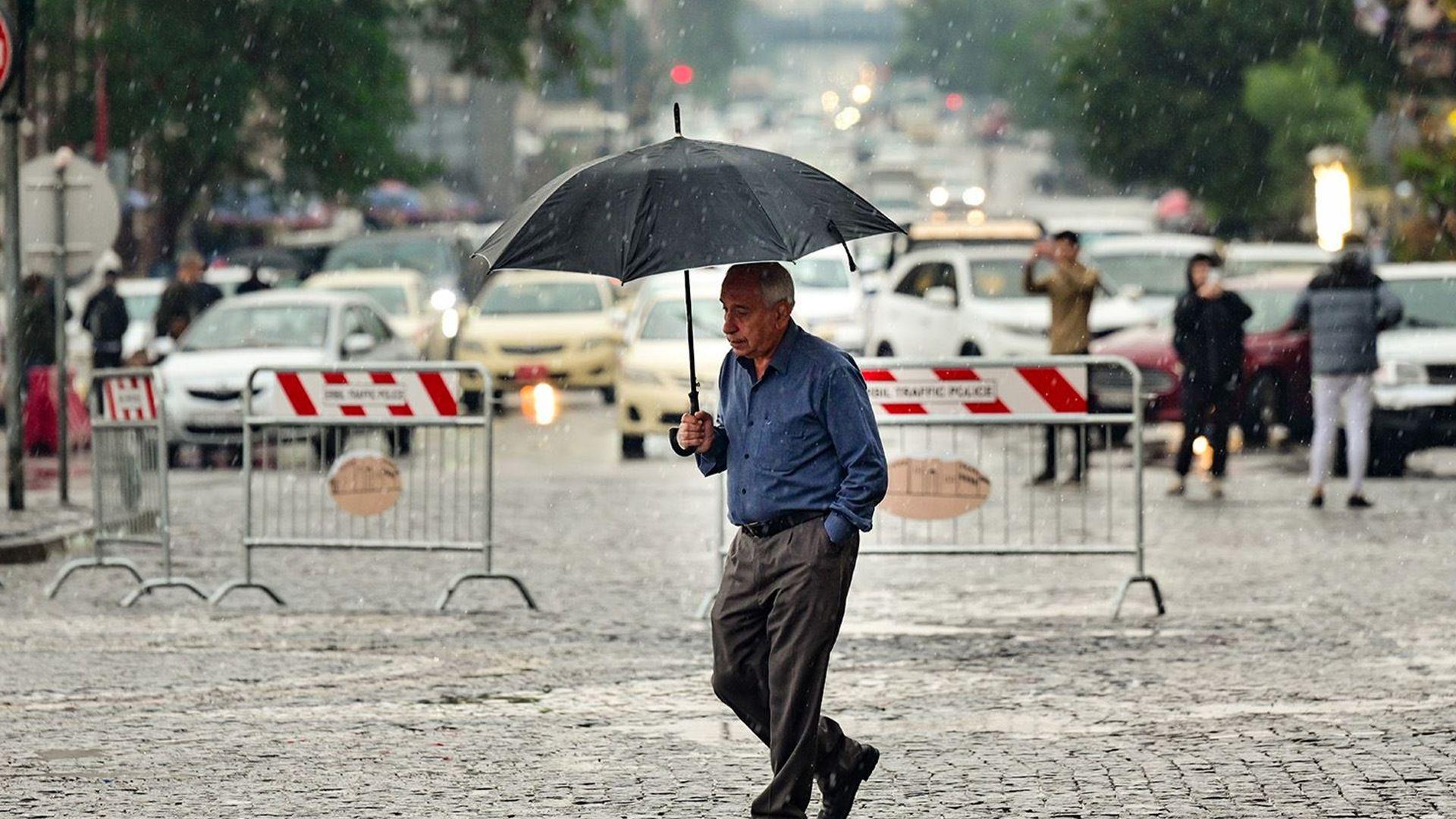 کەشناسی هەرێم: شەپۆلێکی بارانبارین ناوچەکە دەگرێتەوە
