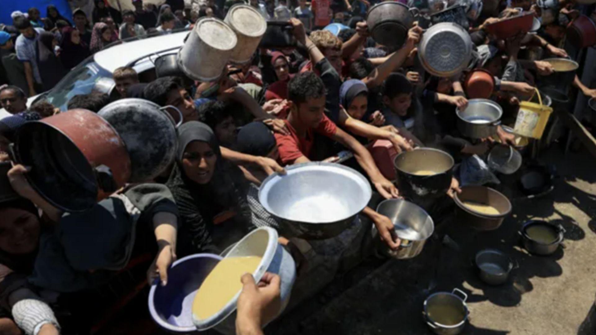 ئۆنروا: لە غەززە 900 هەزار منداڵ بەدەست برسێتییەوە دەناڵێنن