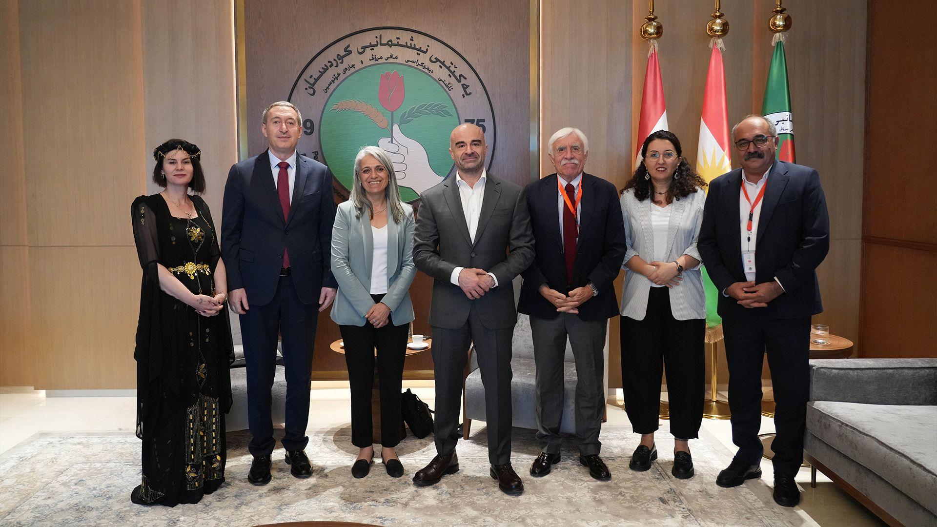 بافڵ جەلال تاڵەبانی: هەوڵەکانمان بۆ سەرخستنی پڕۆسەی ئاشتی چڕدەکەینەوە