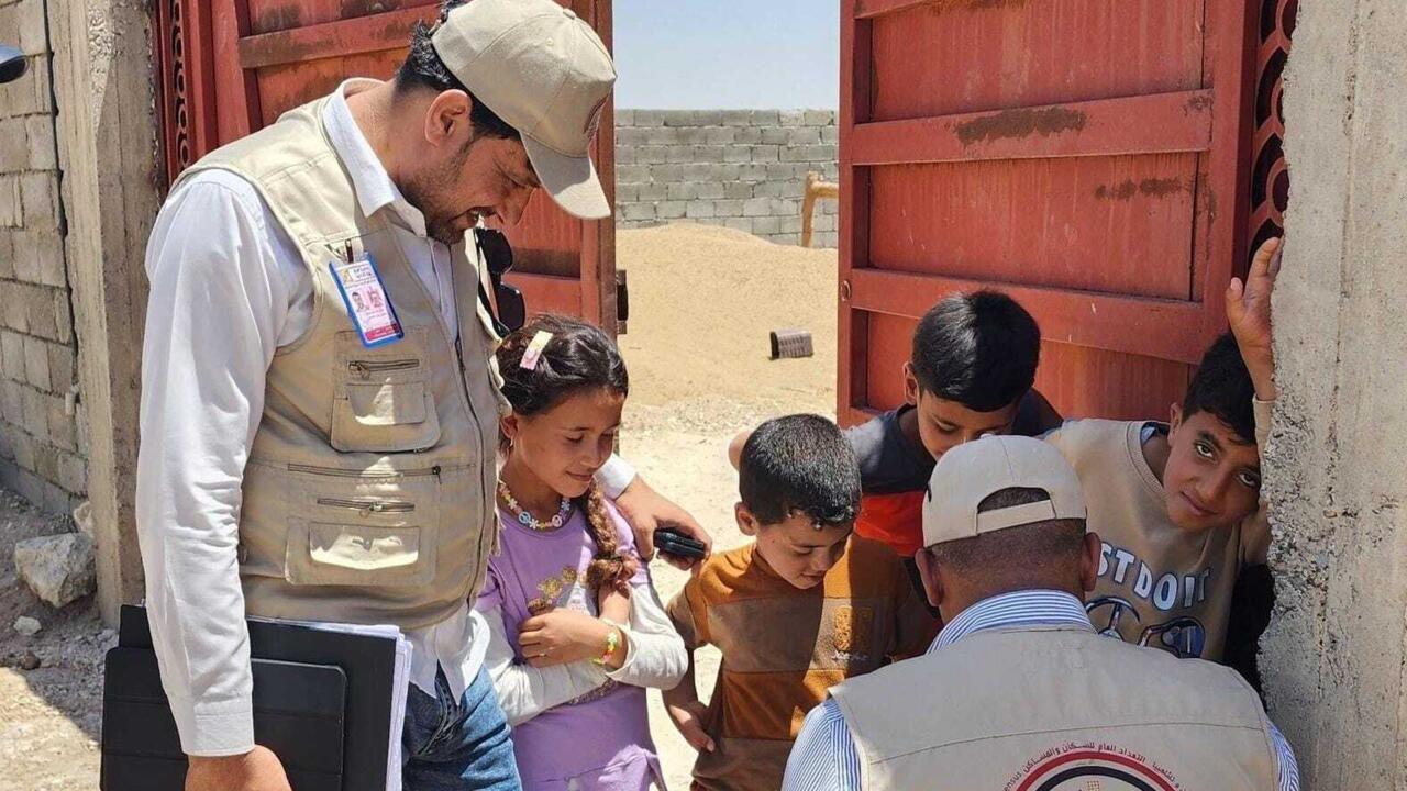 أكثر من 5300 عداد يغطون عمليات التعداد السكاني في محافظة صلاح الدين