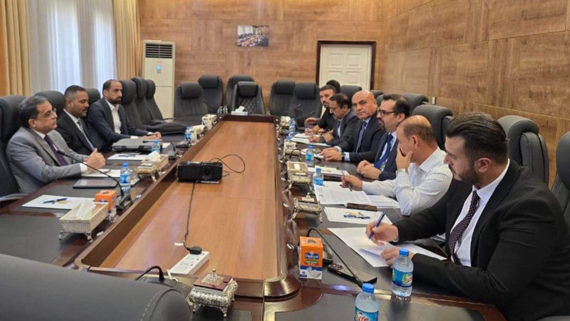 وەفدێکی وەزارەتی دارایی حکومەتی فیدراڵ سەردانی وەزارەتی دارایی هەرێمی کوردستانیان کرد.  