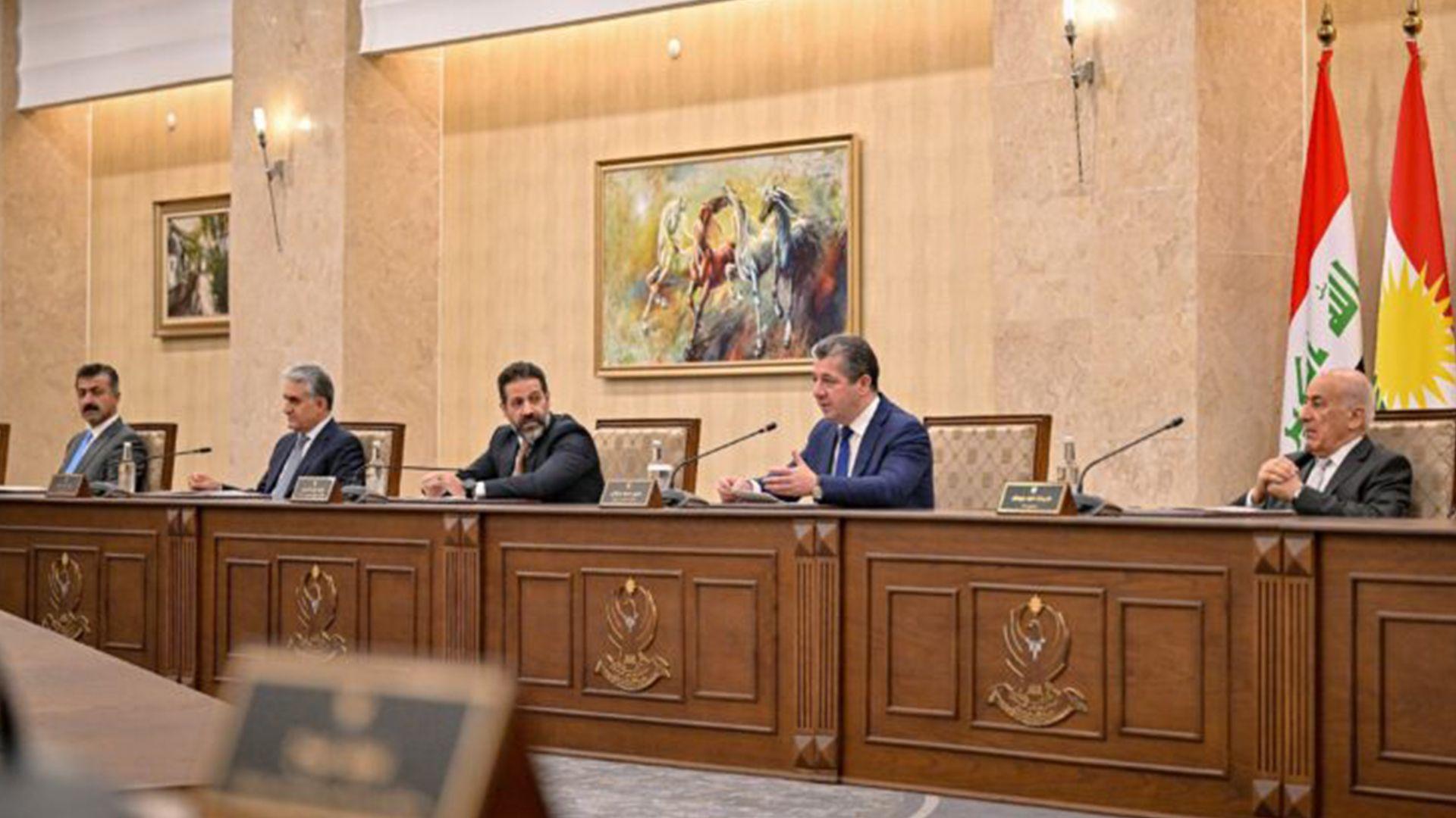 ئەنجومەنی وەزیران هەناردەكردنی نەوت و داهاتی نانەوتی و موچە تاوتوێ دەكات