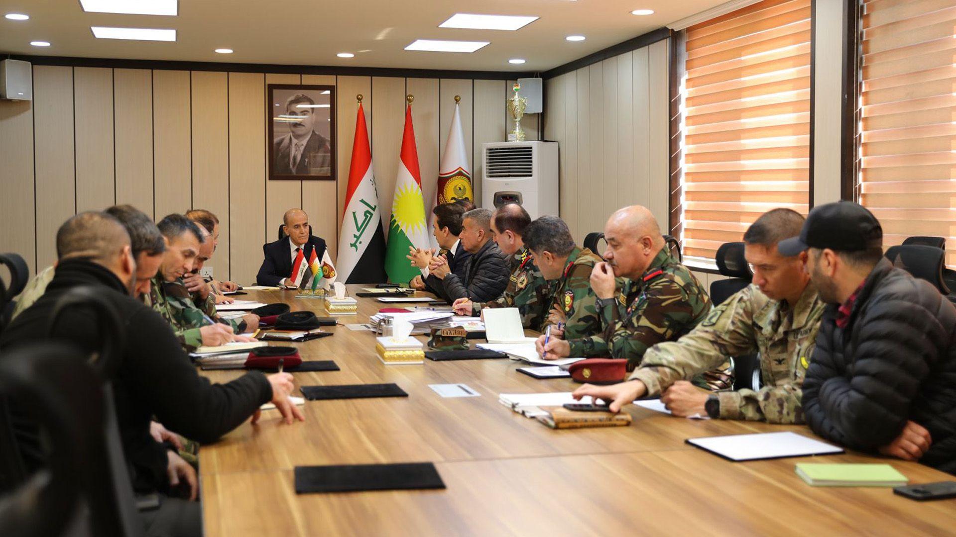 شۆڕش ئیسماعیل: دوو ناوچەی سەرکردایەتیی لە چوارچێوەی وەزارەتی پێشمەرگە دەستبەکاردەبن