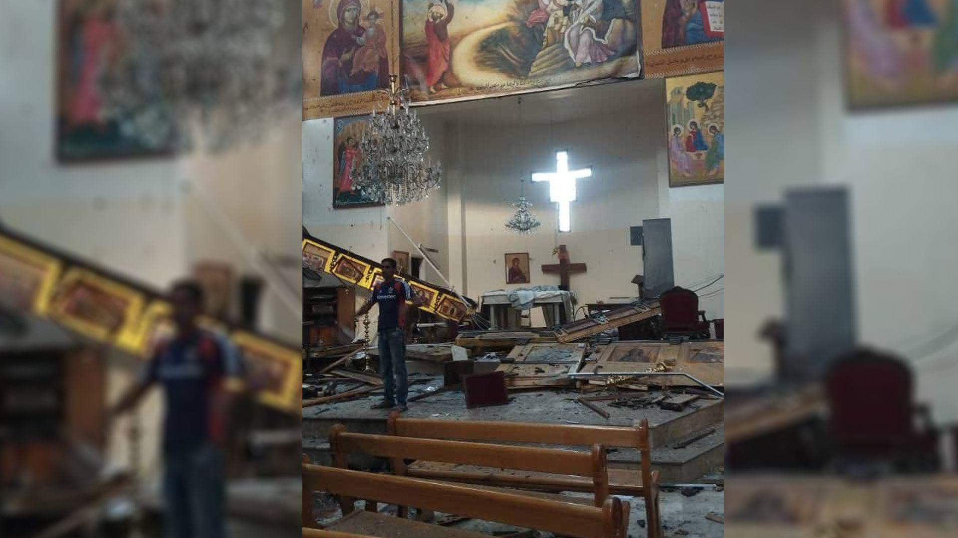 تەقینەیەکی خۆکوژی لە کڵێسایەکی دیمەشق رویدا