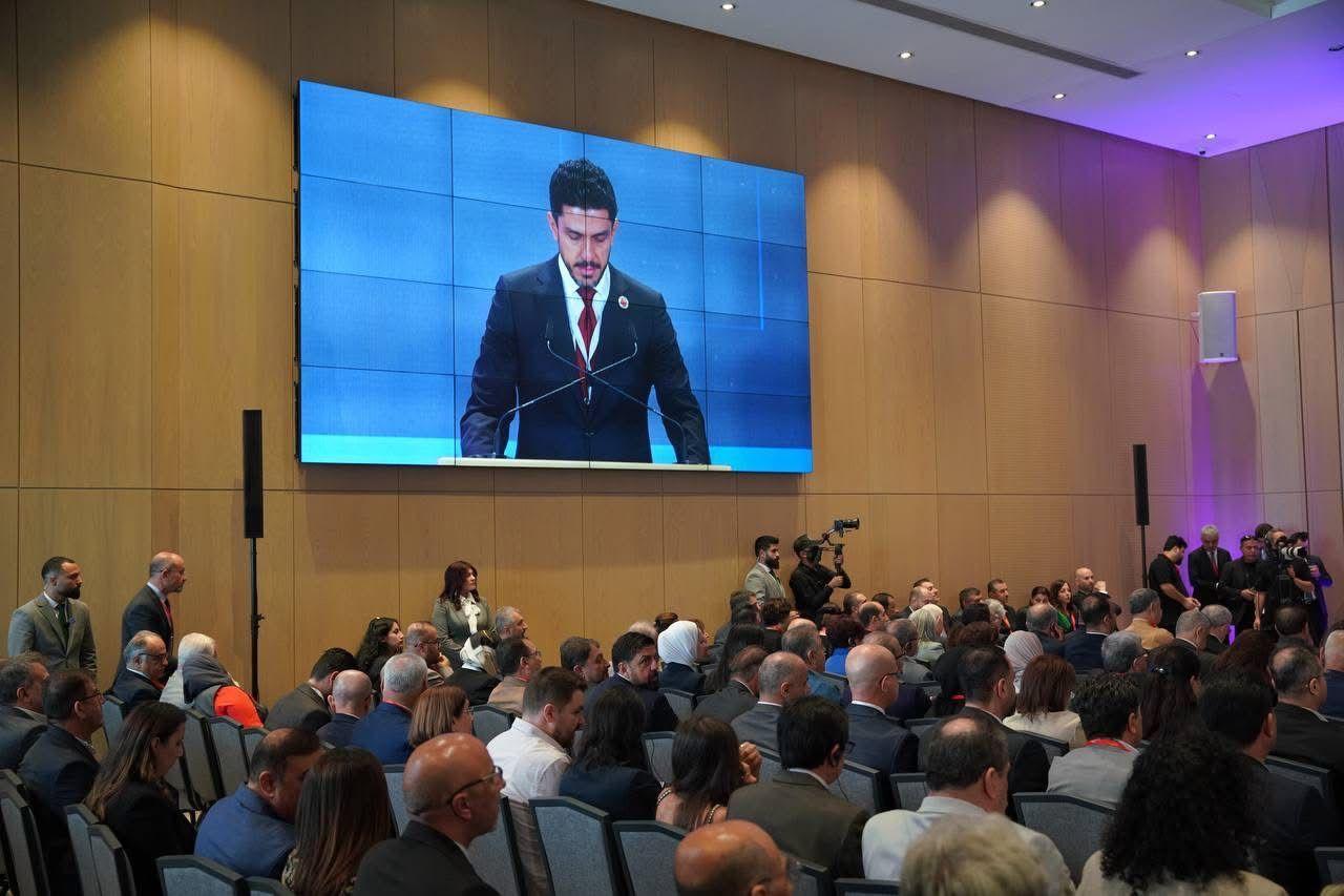 وتاری یەکێتیی نیشتمانیی کوردستان لە کۆنفرانسی هاوپەیمانیی سۆشیال دیموکرات لە جیهانی عەرەبیدا لە سلێمانی