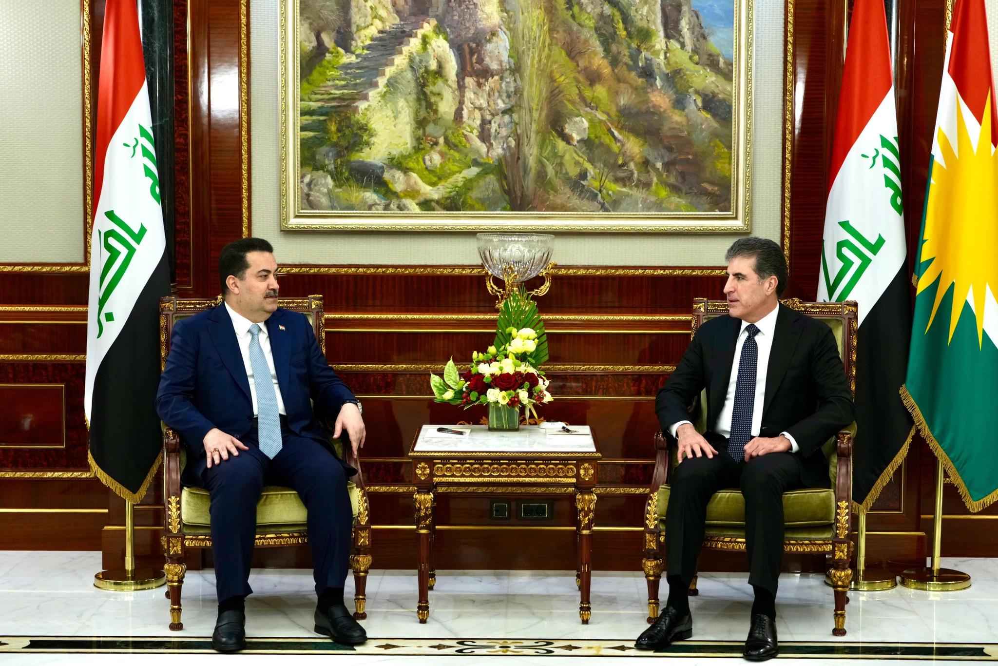 السوداني يؤكد دعمه للحوارات بيــن القوى السياسية بكوردستان لتــشكيل الحكومة الجديدة