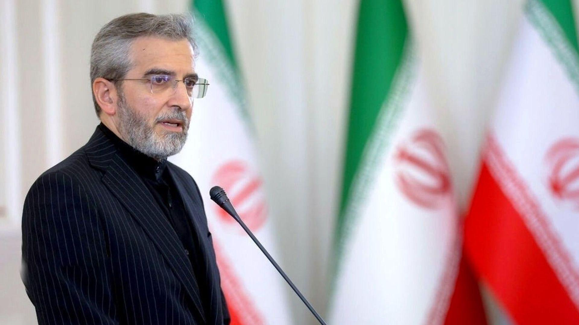 عەلی باقری: سزادانی بکوژانی رابەری ئێران مافی گەلی ئێرانە