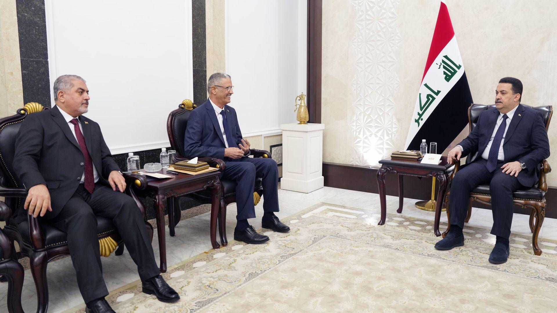 سودانی و وەزیری نەوتی عیراق كۆبوونەوە