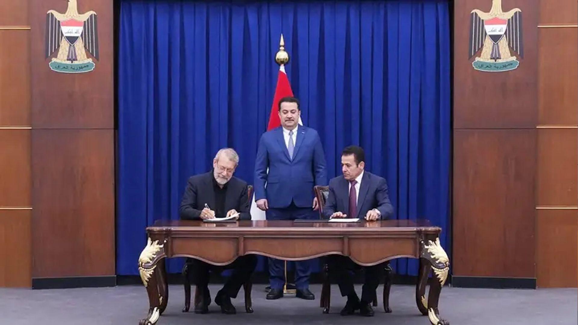 عیراق و ئێران لێکتێگەیشتنێکی ئەمنی هاوبەشیان ئیمزاکرد