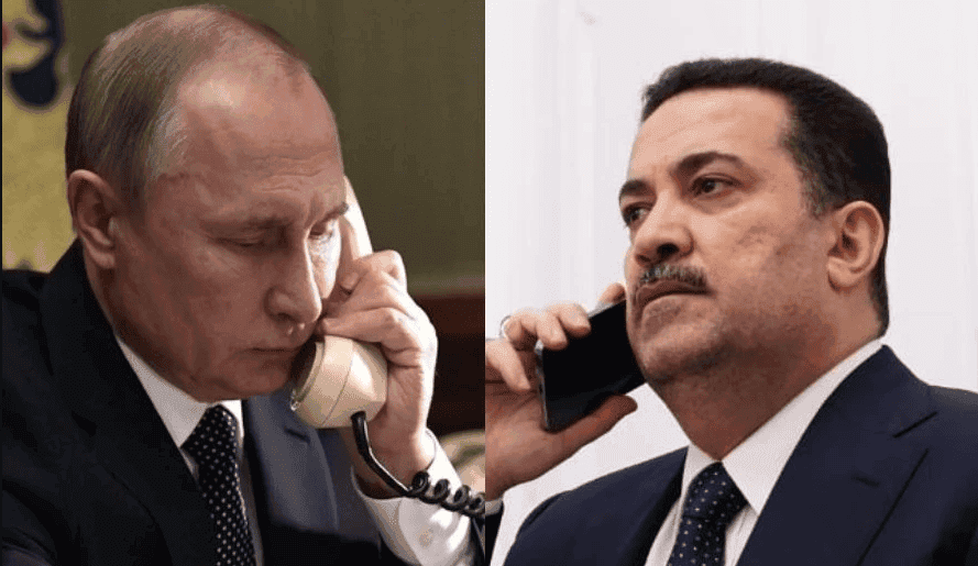 السوداني وبوتين يبحثان سبل تطوير العلاقات المشتركة بين البلدين 