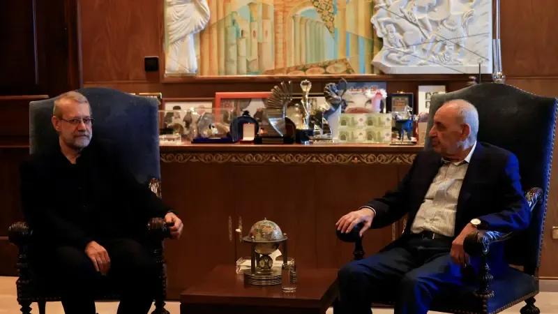 لاریجانی: هیچ كاتێك دەستبەرداری حزبوڵای لوبنان نابین و پشتیوانی دەكەین
