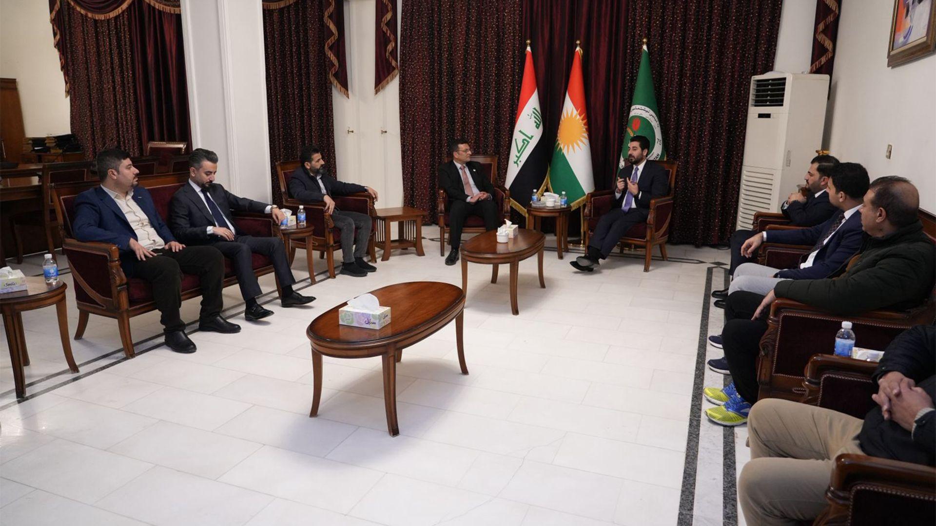 وتەبێژی یەکێتی لە بەغداد چەند کۆبوونەوەیەکی ئەنجامدا