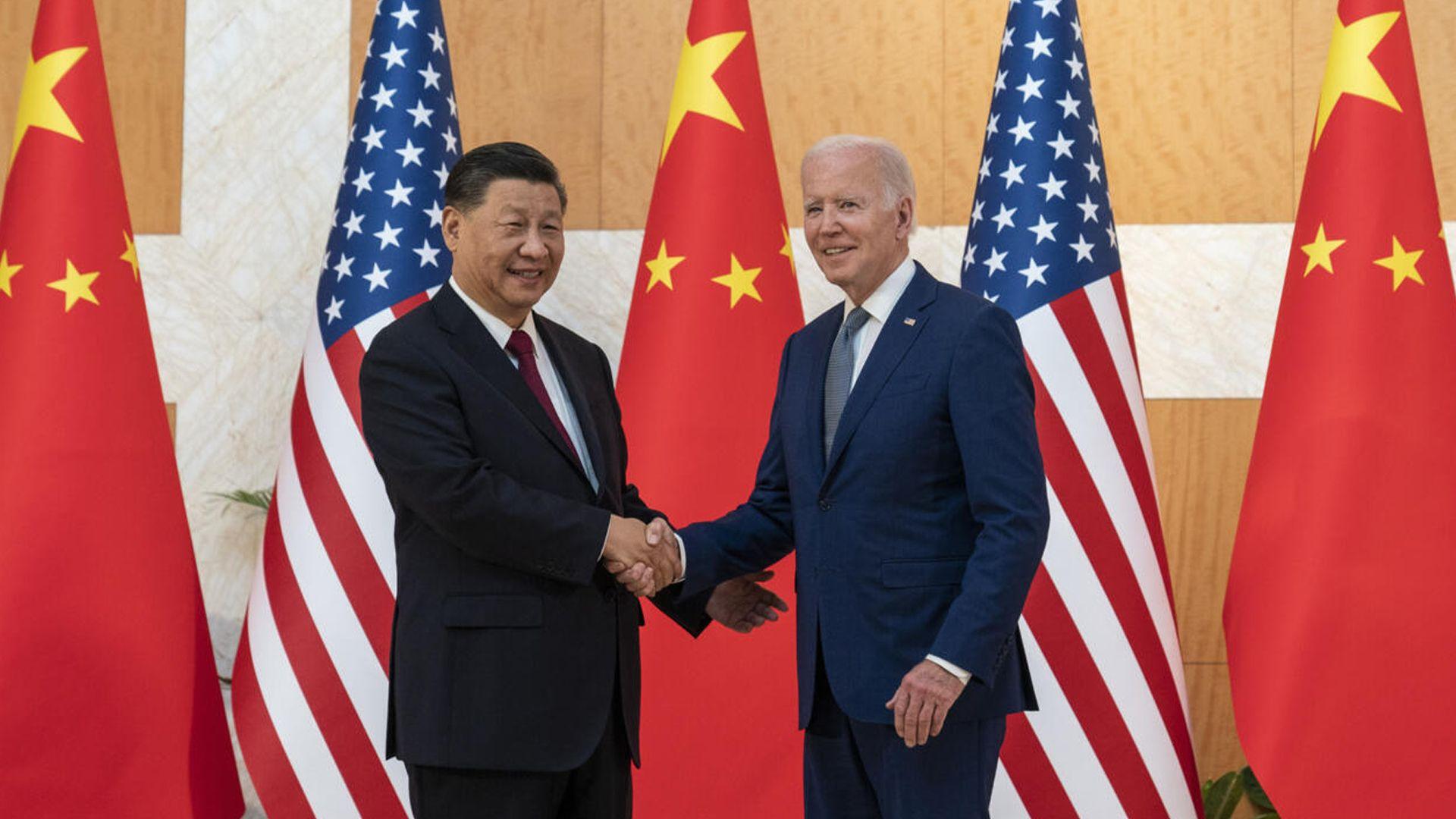 سەرۆكی ئەمریكا و چین كۆبوونەوە