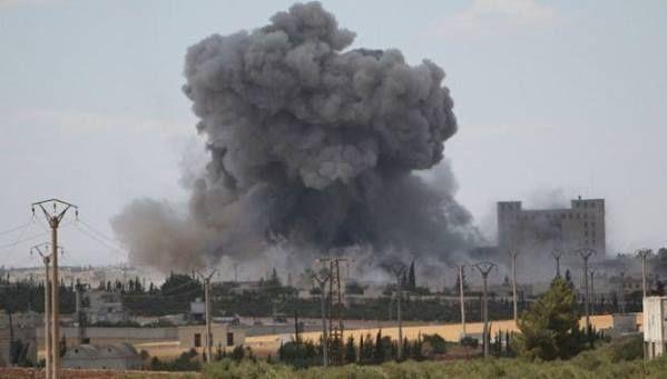 سوپای توركیا گوندەكانی دەوروبەری مەنبجی تۆپبارانكرد
