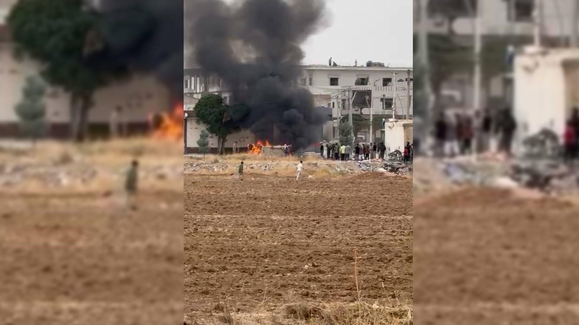 لیژنەی ئاوارەکانی گرێ سپی: زیاتر لە 100 خێزان لەناو باڵەخانەی بەڕێوەبەرایەتیی شارۆچکەکەدا گەمارۆ دراون
