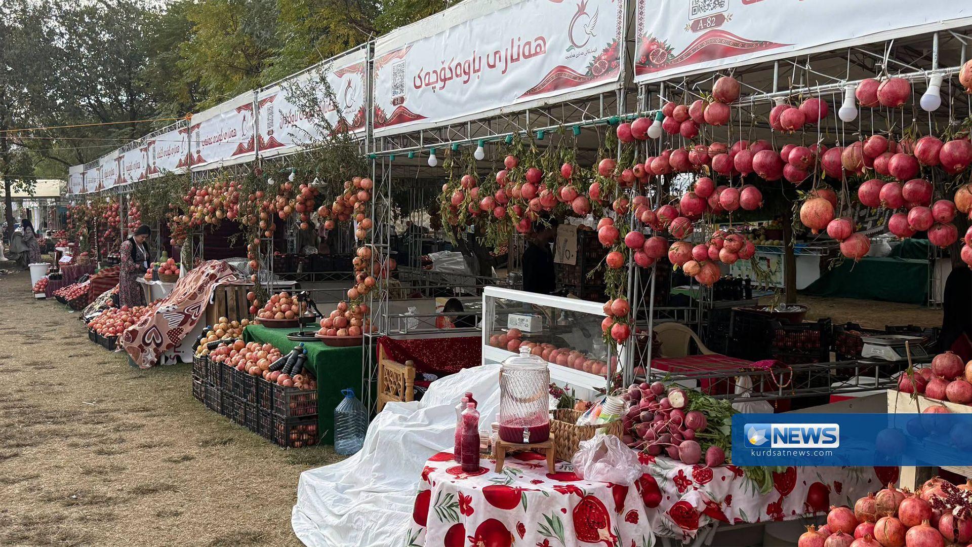 ئەمڕۆ کۆتا رۆژی فێستیڤاڵی هەناری هەڵەبجەیە