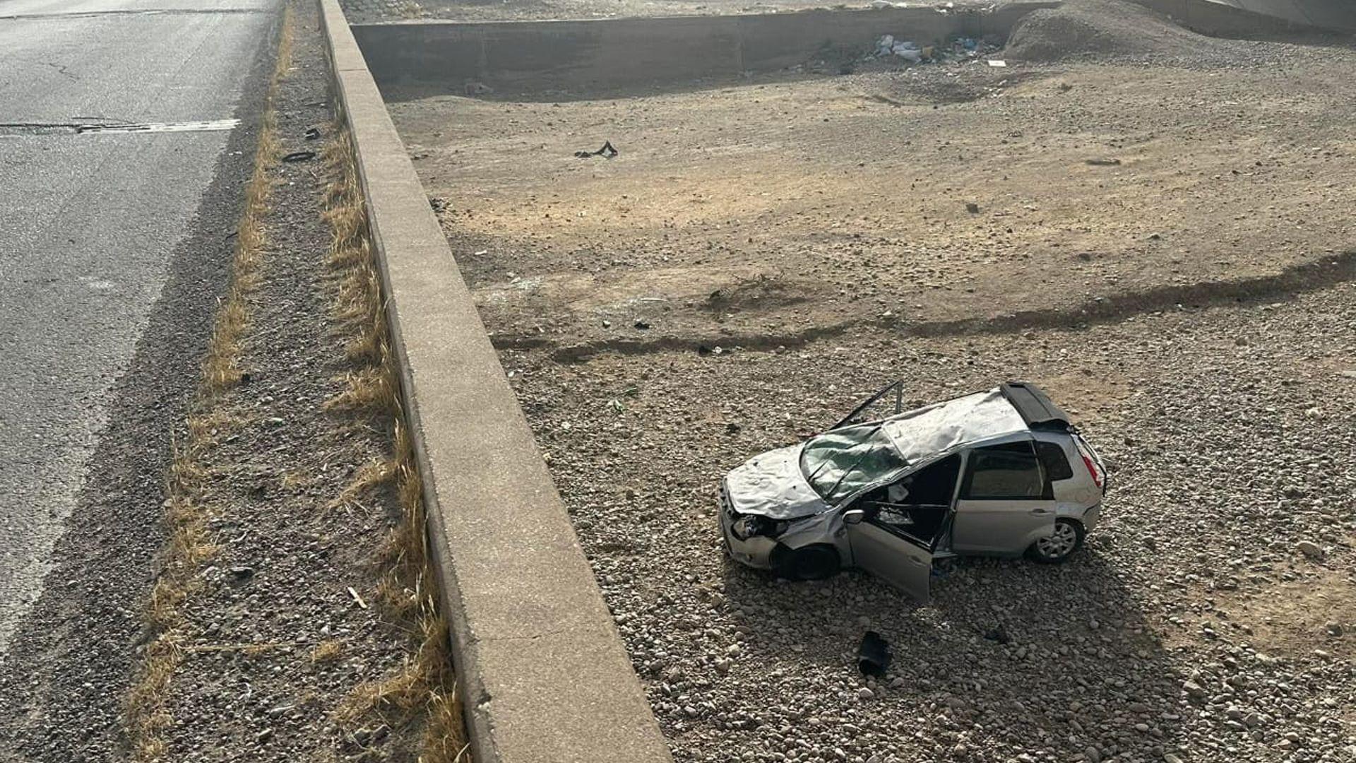 بەهۆی روداوێکی هاتوچۆوە کەسێک گیانی لەدەستدا