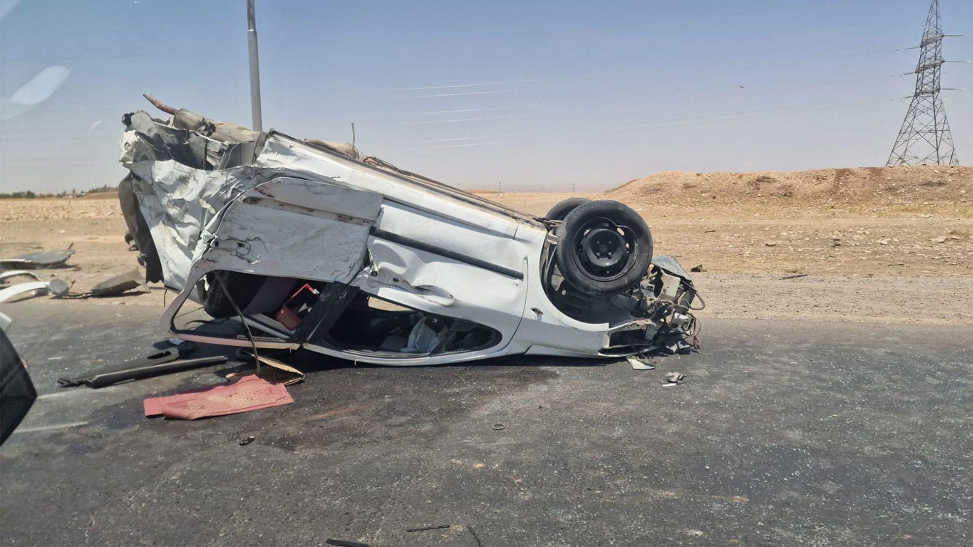 لە روداوێکی هاتوچۆدا لە سنوری چەمچەماڵ دوو کەس گیانیان لەدەستدا