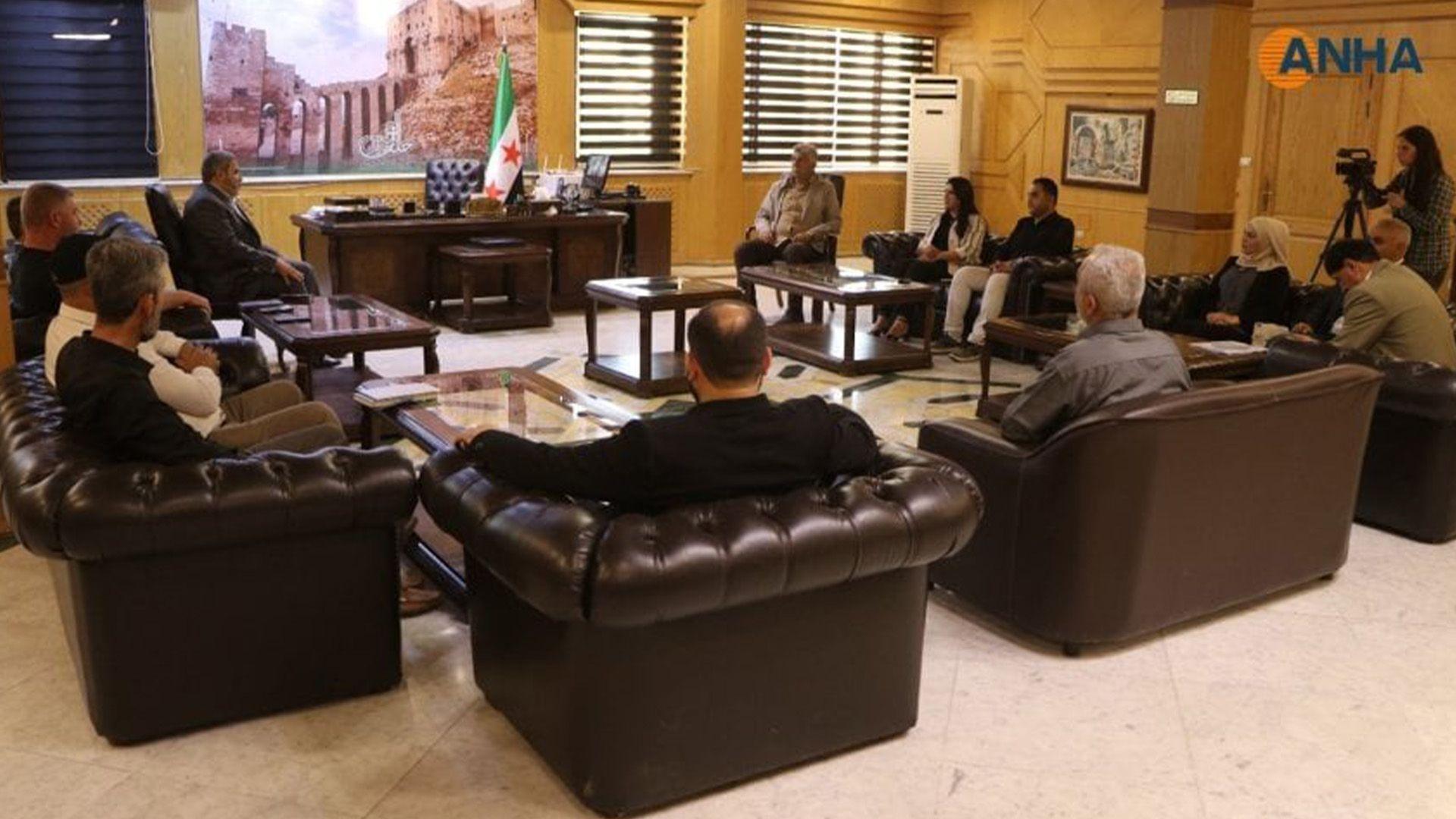 بۆ کەمکردنەوەی گرژییەکان نوێنەرانی باکوور و رۆژهەڵاتی سوریا و حکومەت کۆبوونەوە