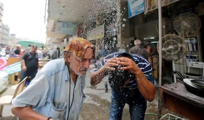 دەستەی كەشناسی: پلەكانی گەرما لە چەند پارێزگایەكی عیراق 50 پلە تێدەپەڕێنن