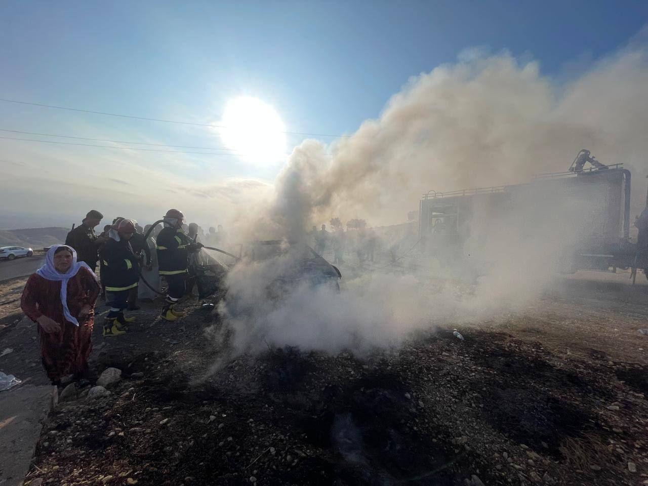 توركیا بە فڕۆكەی بێفڕۆكەوان ئۆتۆمبێلێكی لە شەنگال كردە ئامانج
