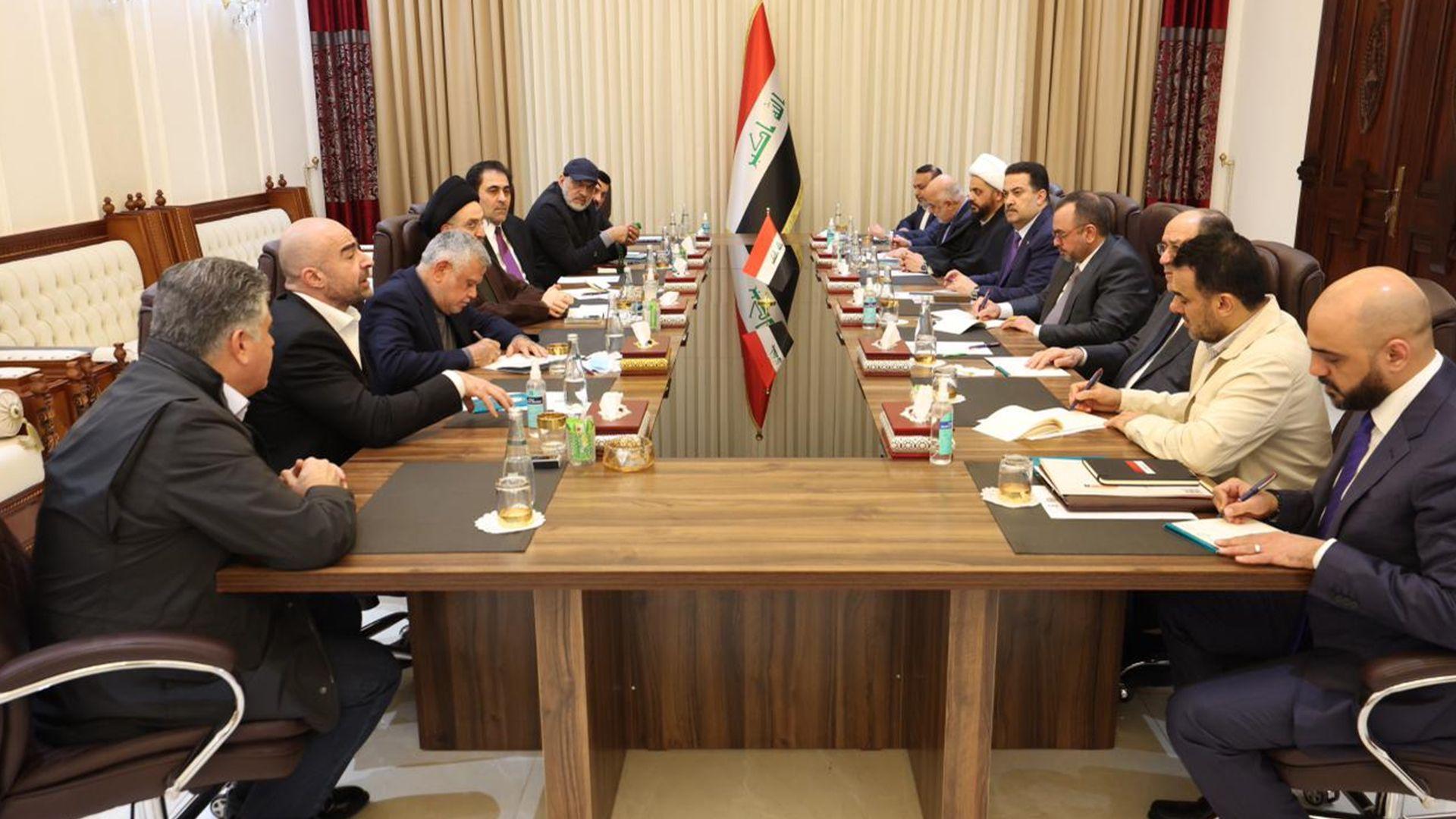 چوارچێوەی هەماهەنگی بە جیا لەگەڵ وەفدی یەکێتی و پارتی کۆبووەوە