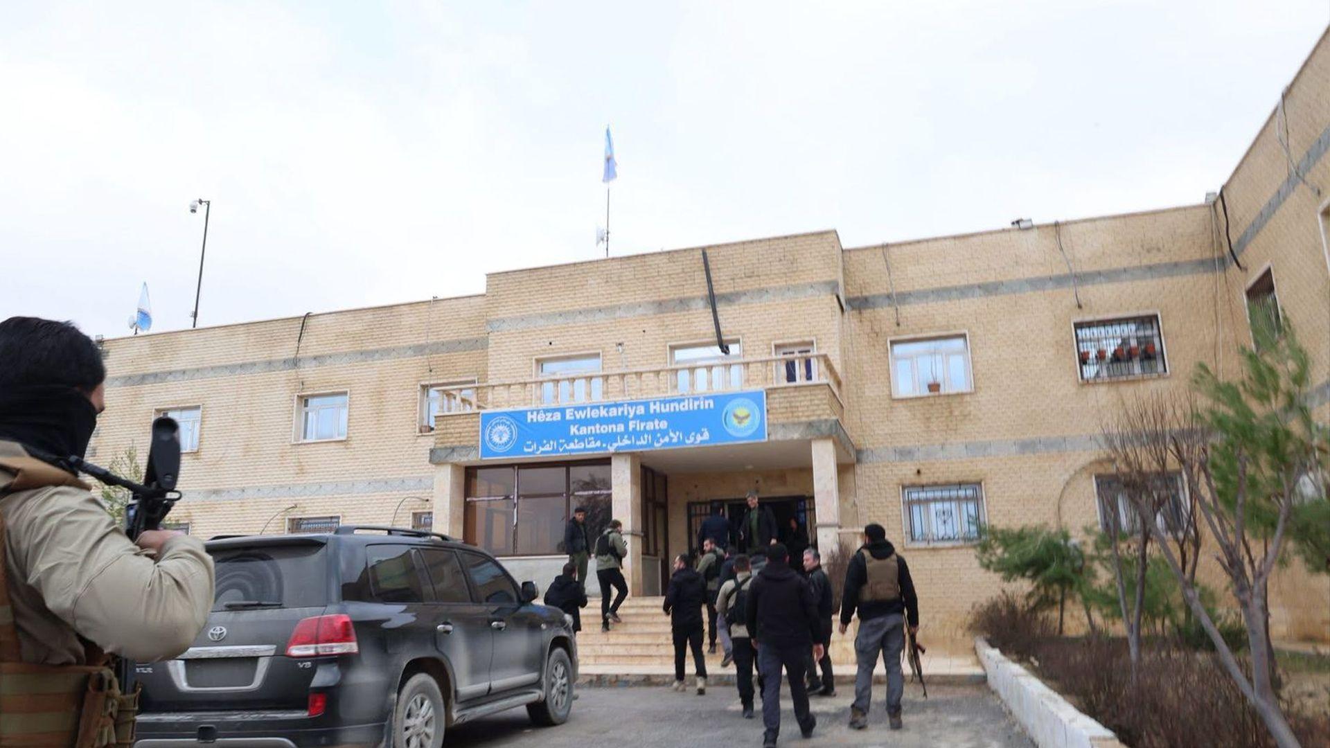 ئاسایشی رۆژئاوای کوردستان و دیمەشق کۆبوونەوە