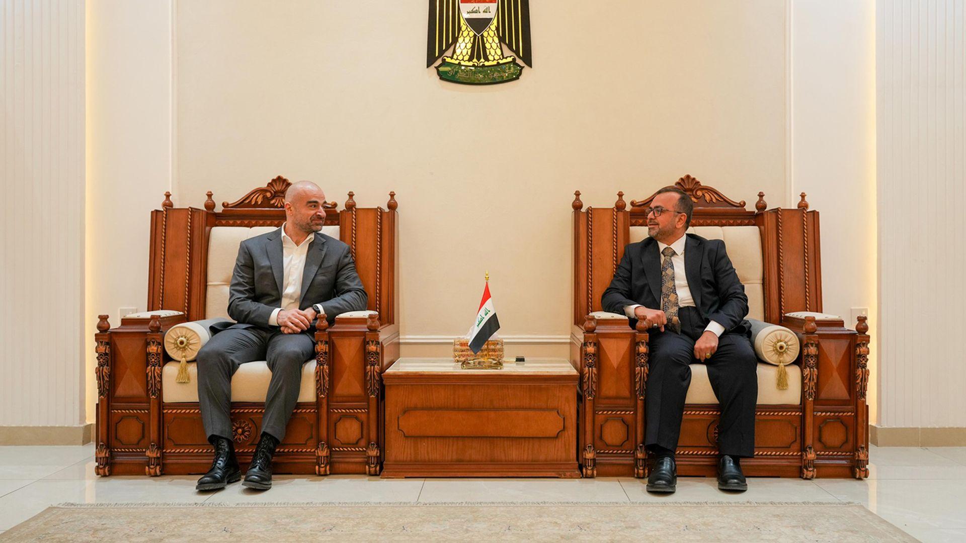 سەرۆکی یەکێتی و سەرۆکی هاوپەیمانی نەهجی نیشتمانی کۆبوونەوە