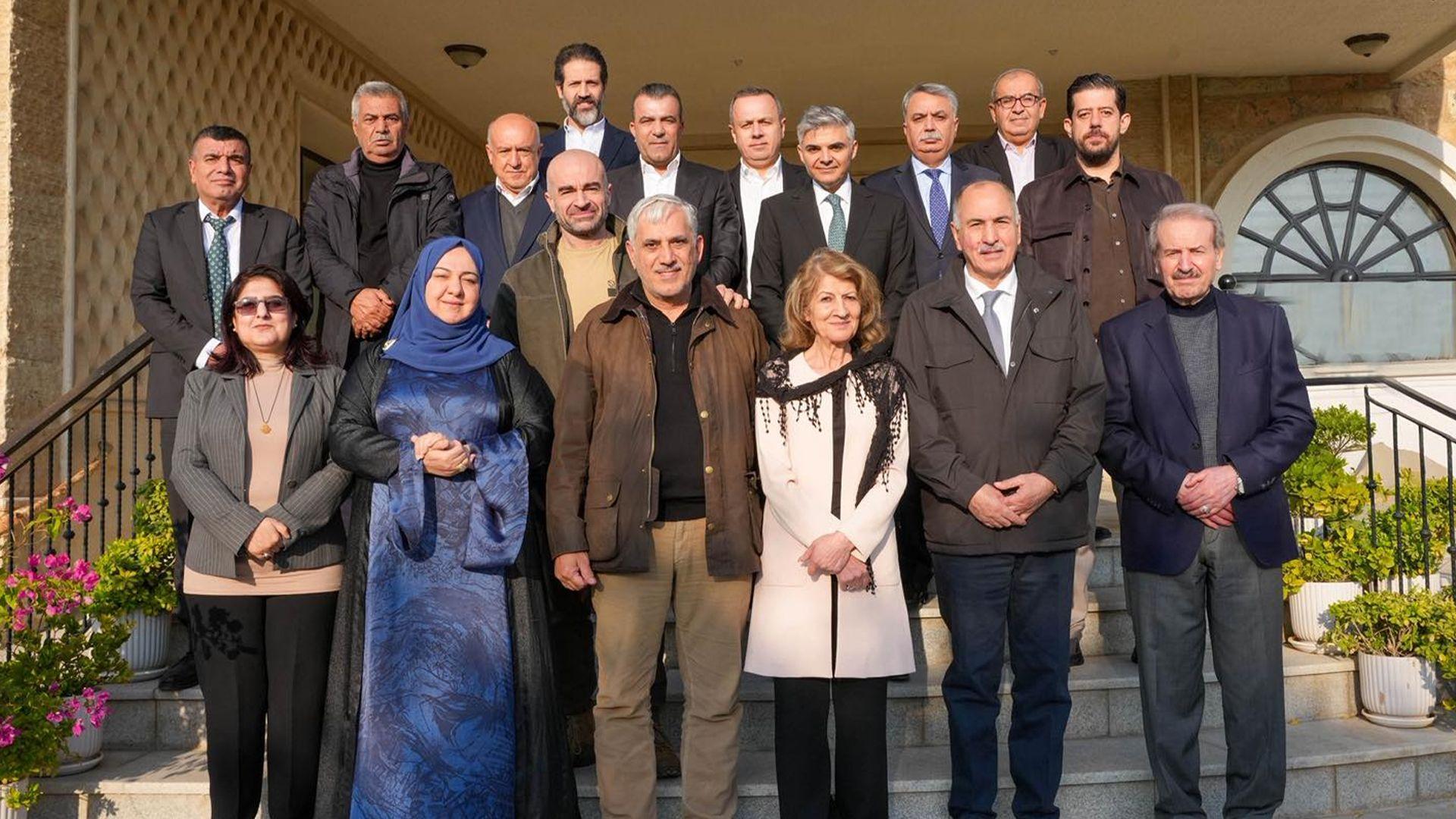 بەسەرپەرشتی بافڵ جەلال تاڵەبانی مەکتەبی سیاسی یەکێتی کۆبووەوە