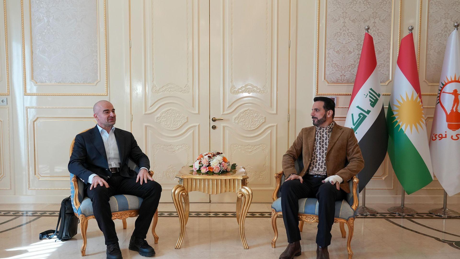 ئەمڕۆ بافڵ جەلال تاڵەبانی و شاسوارعەبدولواحید کۆبوونەوە