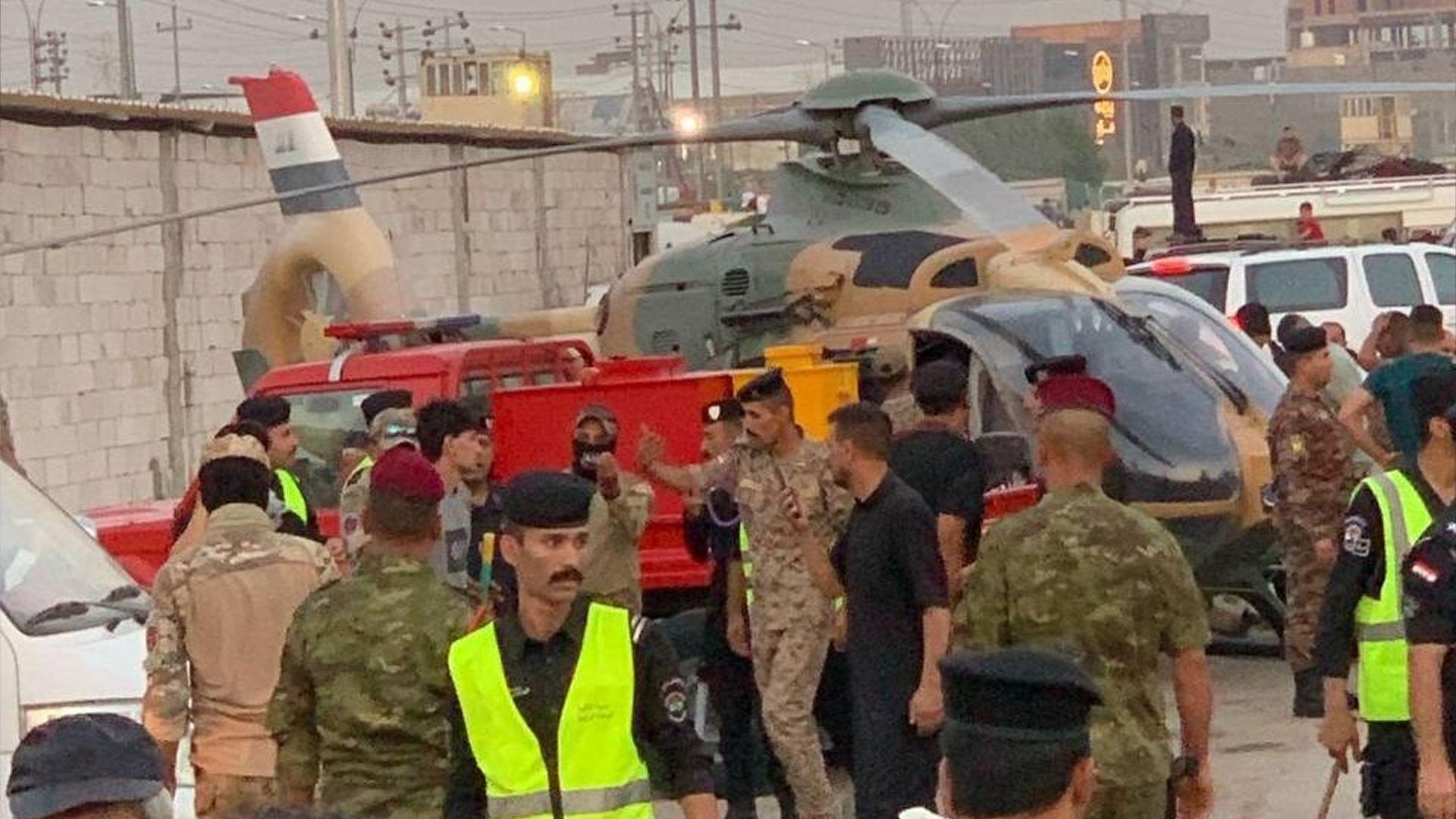 وەزارتی بەرگری عیراق: هێلیکۆپتەرێکمان بەهۆی کێشەیەکی تەکنیکەوە بە ناچاری نیشتەوە