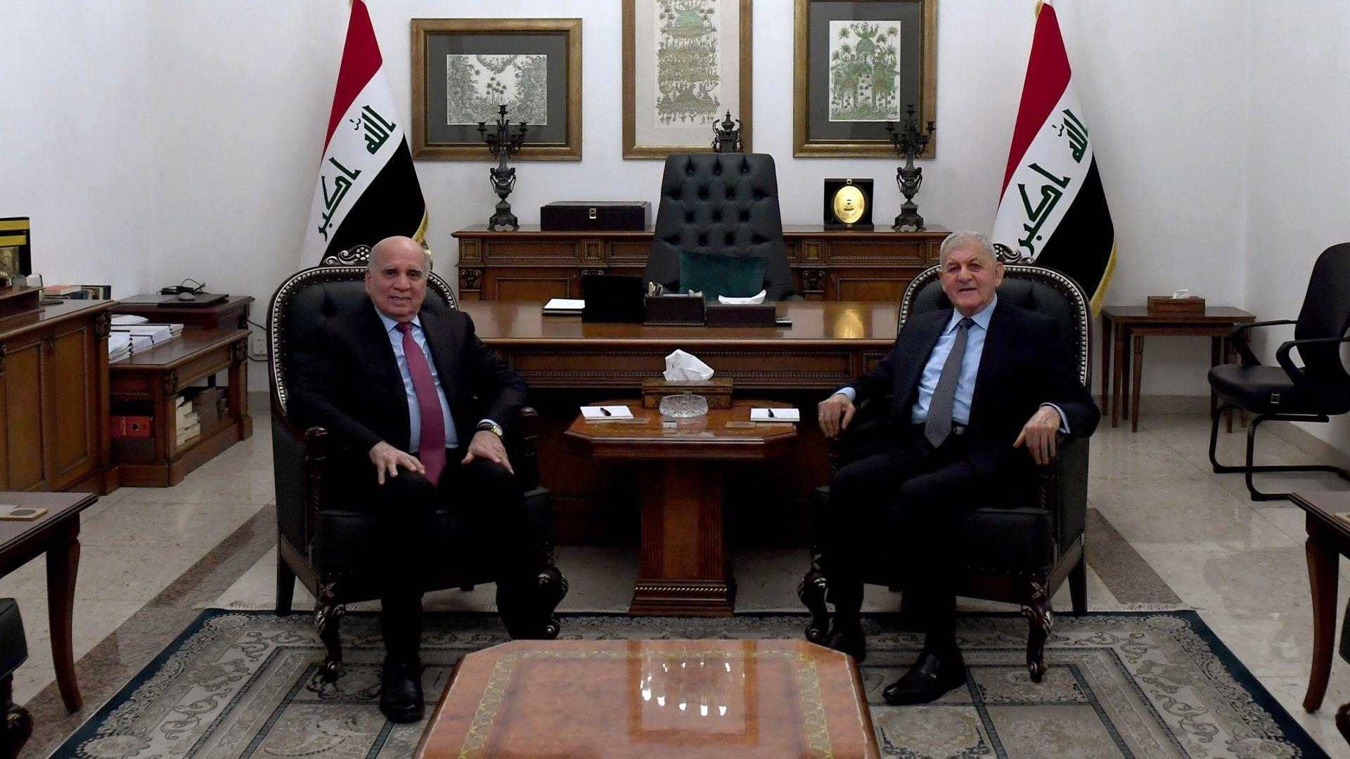 سەرۆک کۆمار پێشوازی لە وەزیری دەرەوەی عیراق کرد