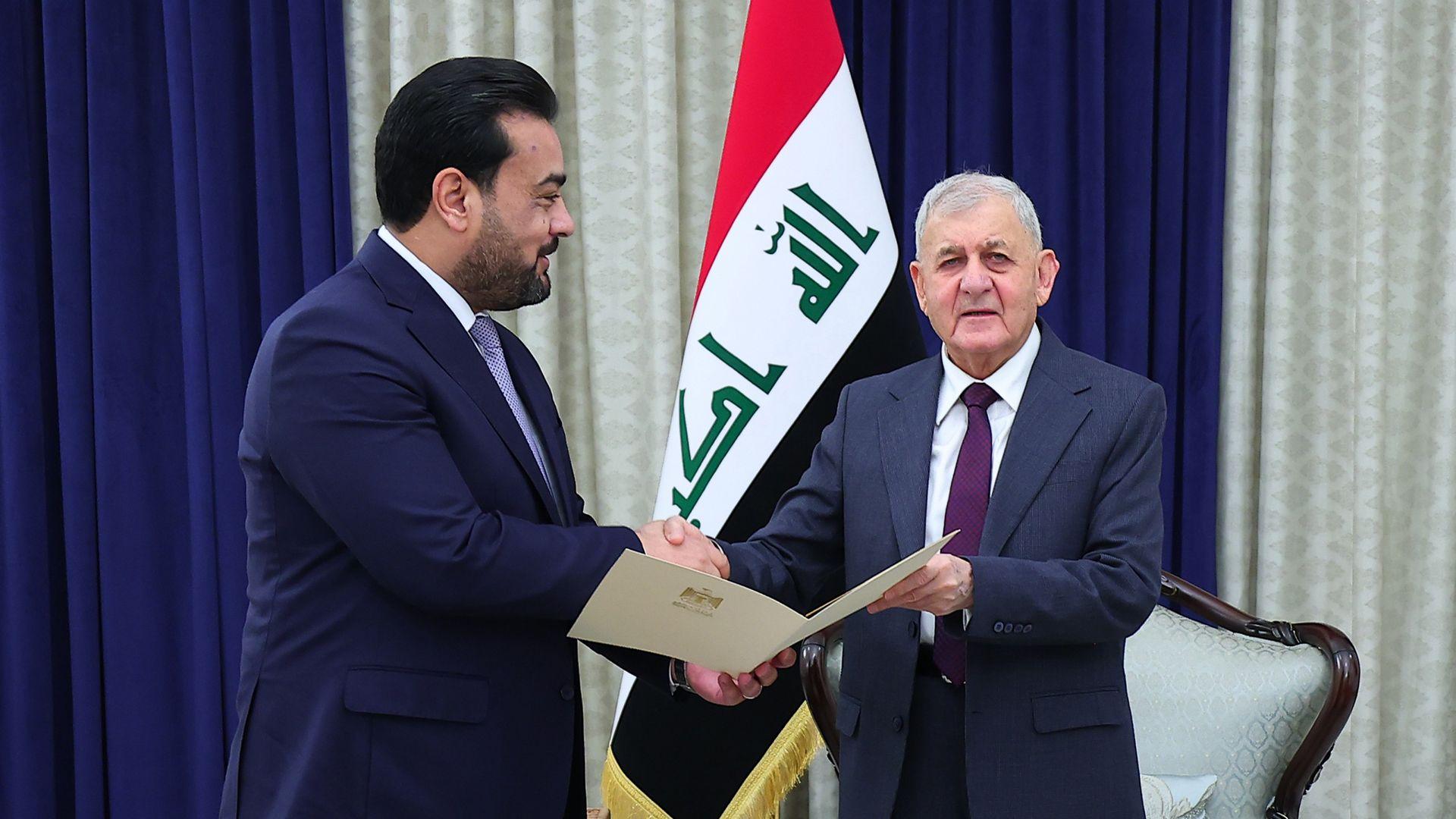 سەرۆک کۆمار مەرسومی کۆماری پێشکەش بە پارێزگاری نوێی ئەنبار دەکات