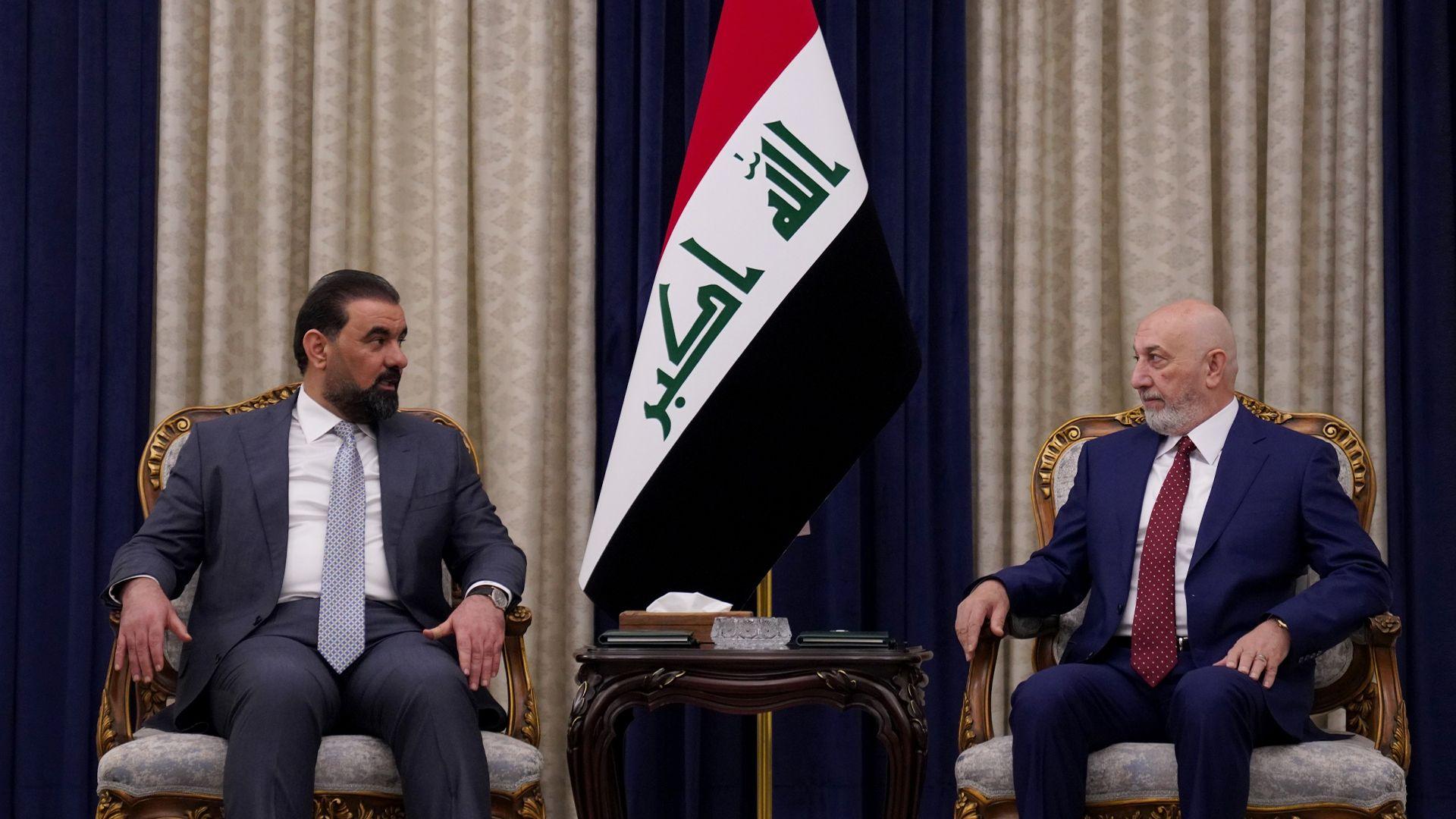 سەرۆک کۆماری عیراق پێشوازی لە سەرۆکی ئەنجومەنی نوێنەران کرد