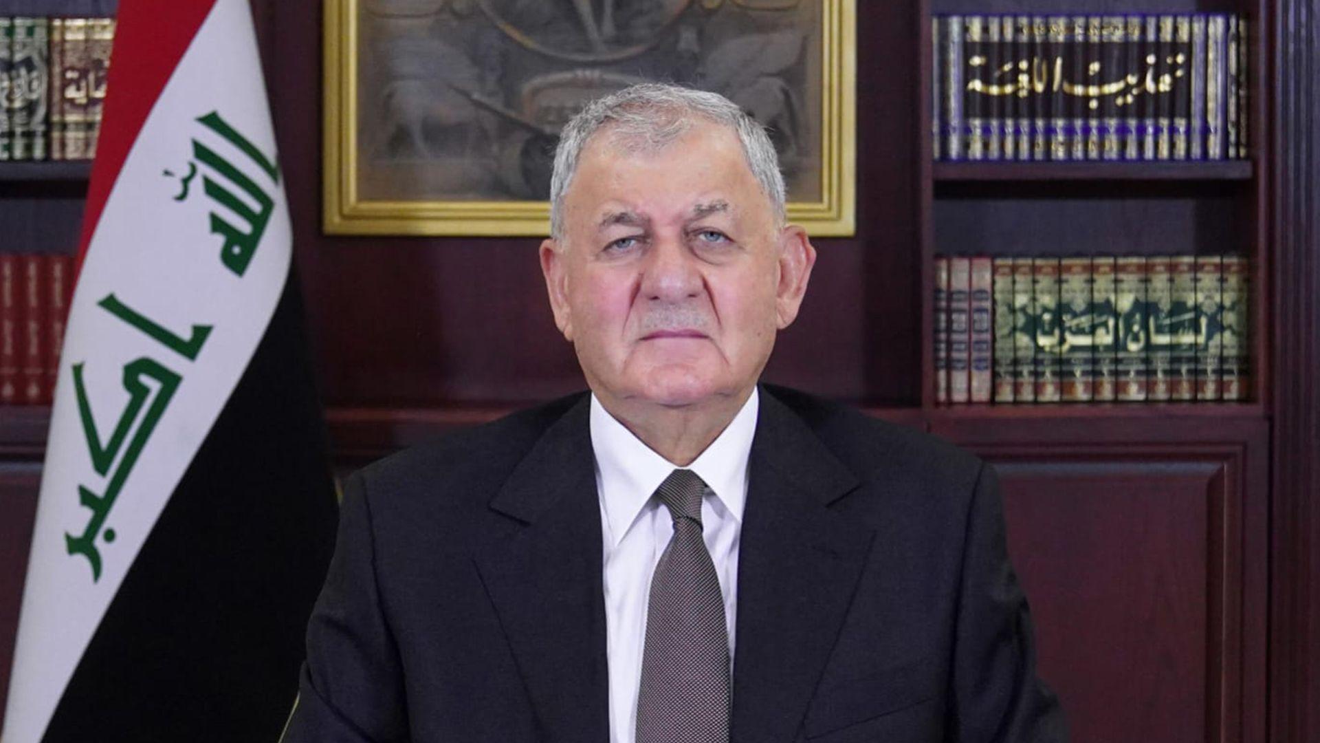 سەرۆک کۆماری عیراق پرسەنامەیەکی بڵاوکردەوە