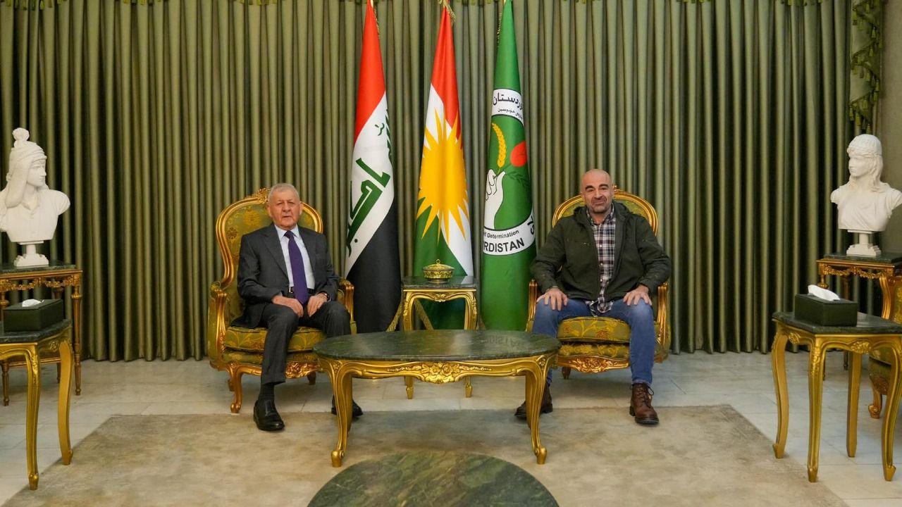 بافل طالباني لرئيس الجمهورية: كنتم عونا لنا باستمرار