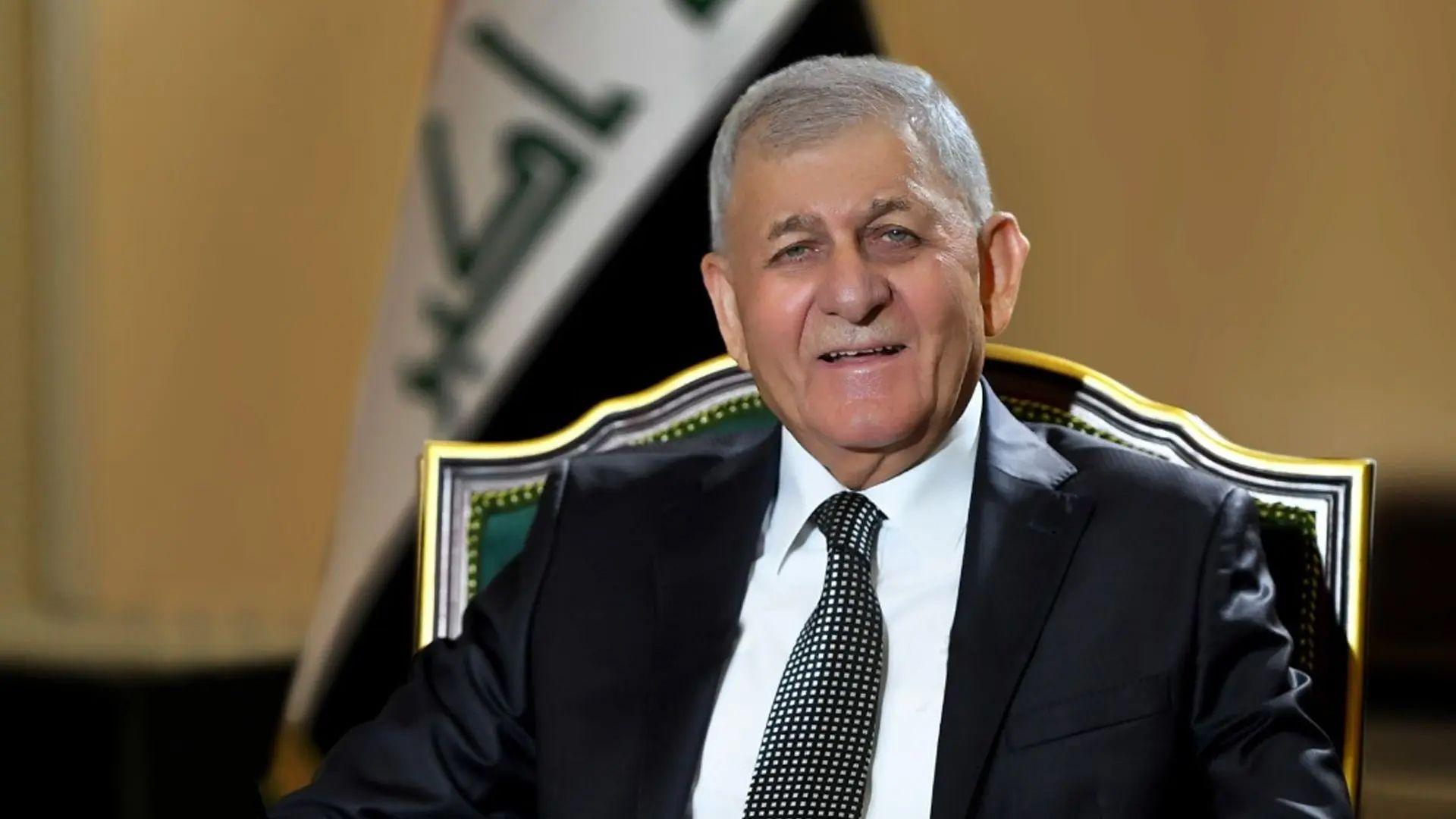 سەرۆك كۆماری عیراق پیرۆزبایی سەركەوتنی هەڵبژاردن ئاڕاستەی هاووڵاتیان دەكات