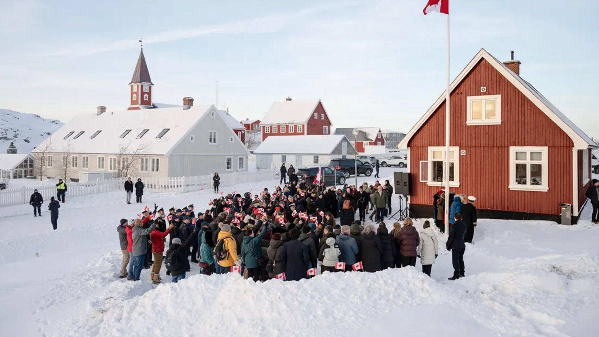 كەنەدا و فەرەنسا كونسوڵخانەیان لە گرینلاند كردەوە