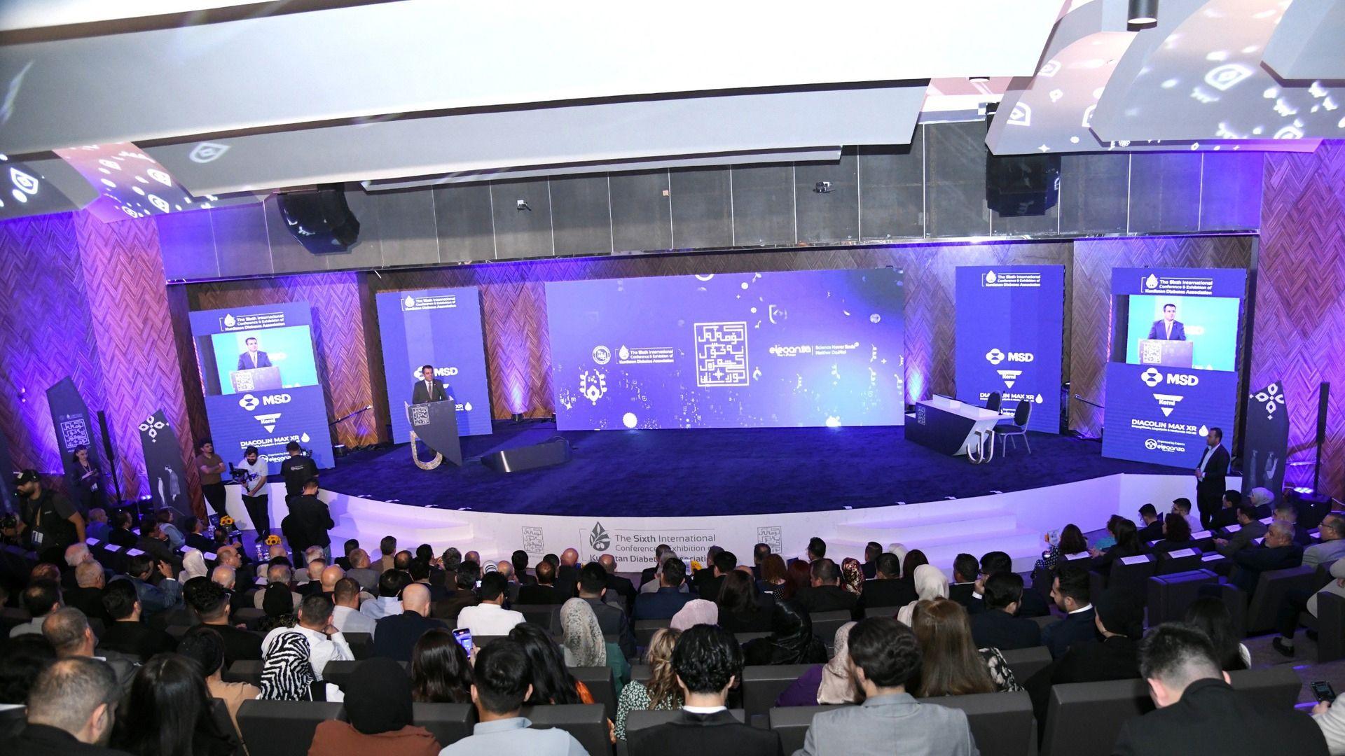 شەشەمین كۆنفرانسی نێودەوڵەتی نەخۆشی شەكرەی كوردستان لە سلێمانی دەستیپێكرد 