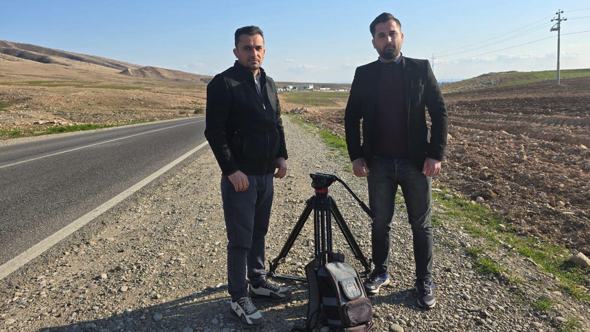 دەست بەسەر کەلوپەلە رۆژنامەوانییەکانی تیمی کوردسات نیوزدا گیرا و دۆخی تەندروستی پەیامنێری کوردسات نیوز تێکچوو