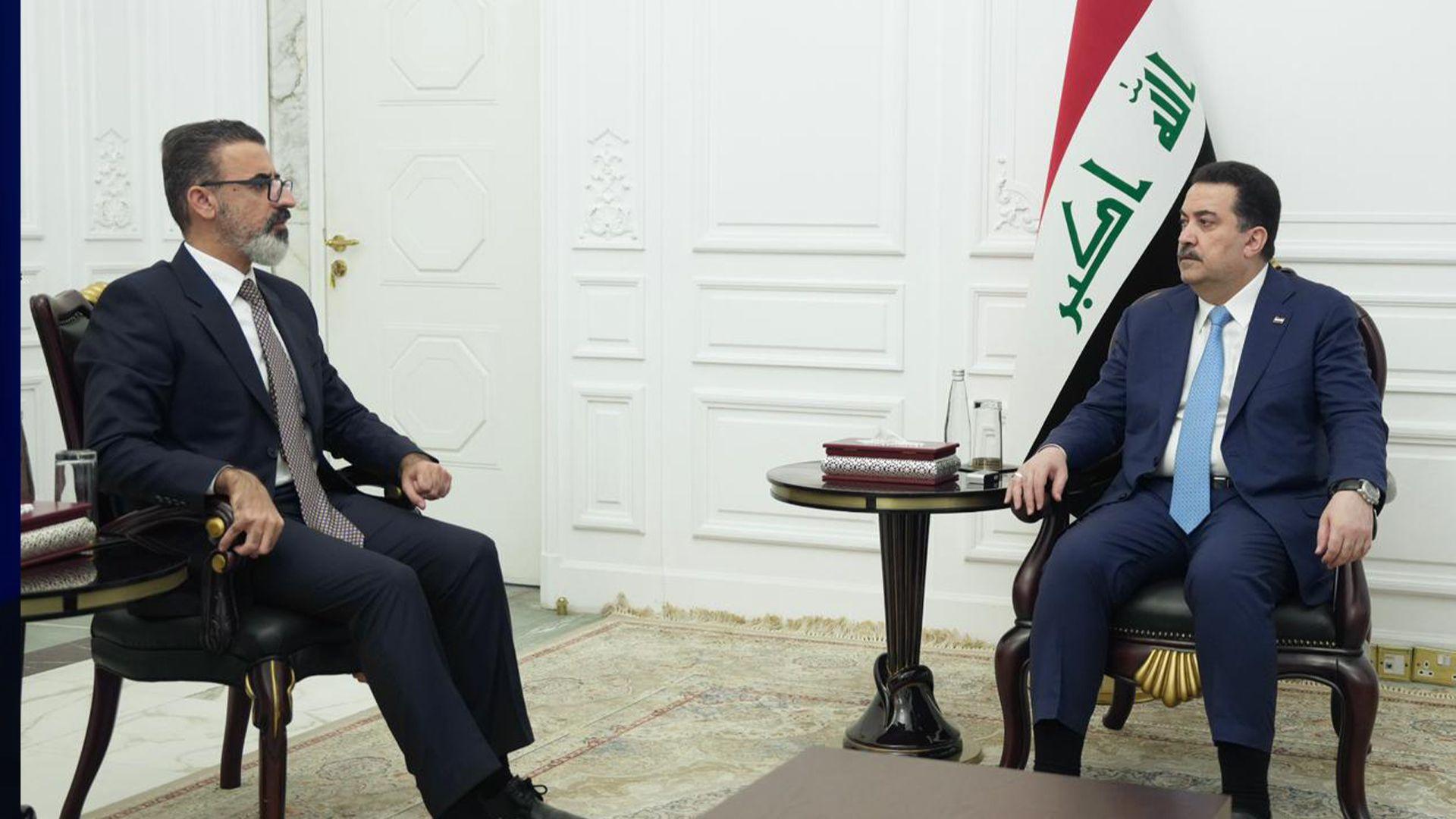 سودانی دەستخۆشی لە پارێزگاری کەرکوک دەکات 